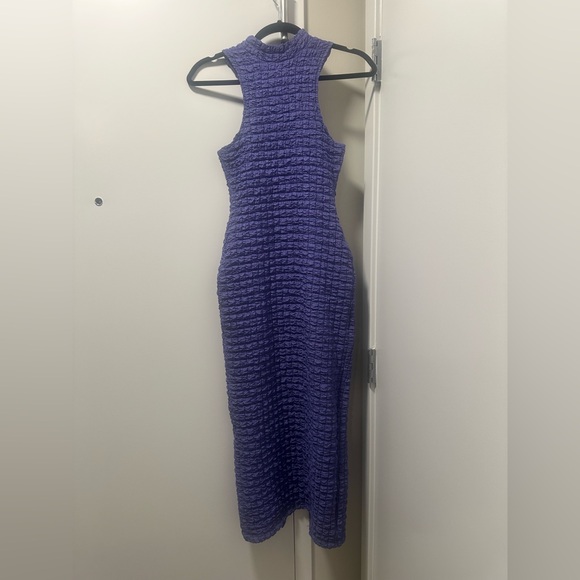 Elegant Purple Sleeveless Dress - Picture 2 of 2
